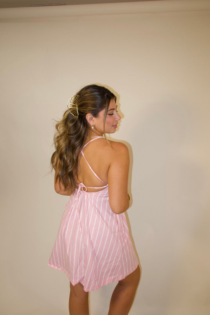 Seaside Stripe Mini Dress