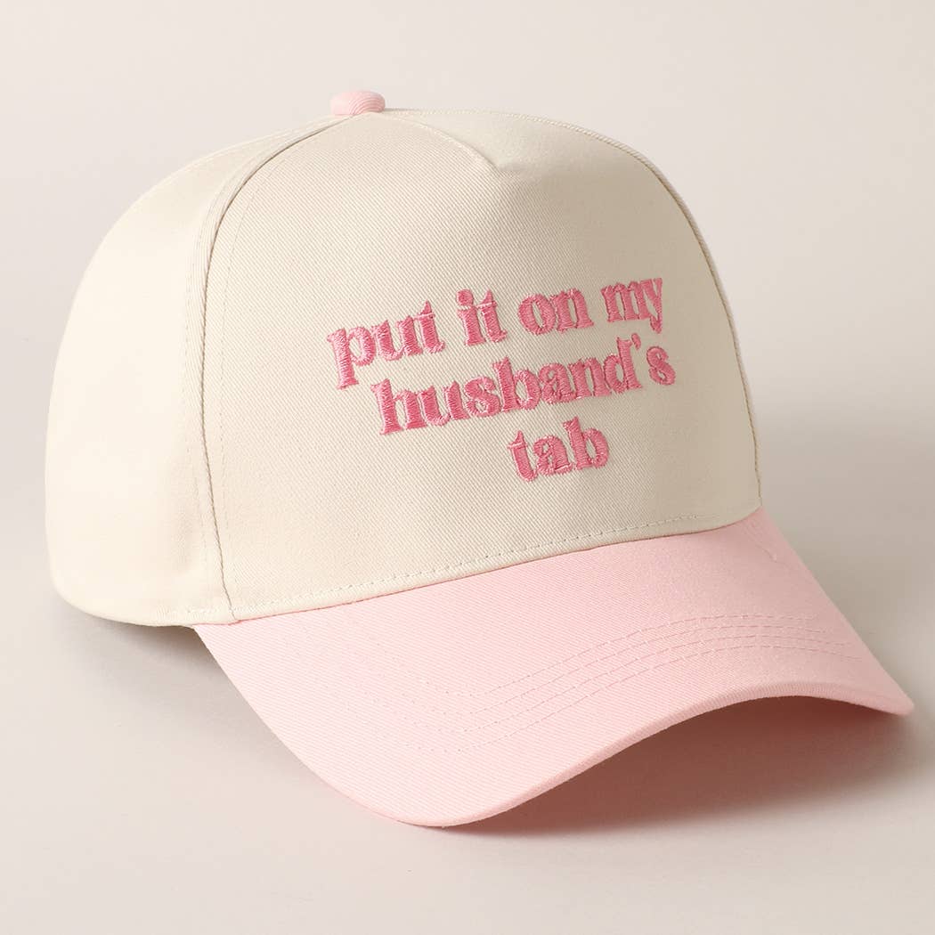 Husband's Tab Trucker Hat