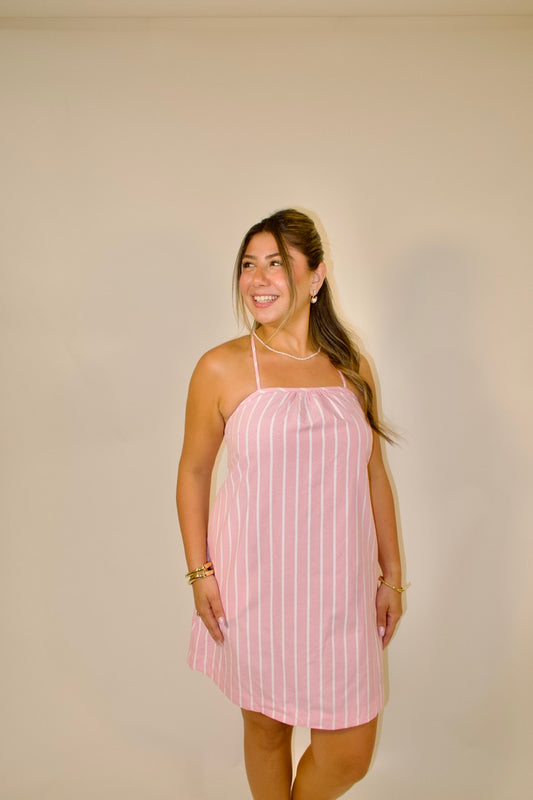 Seaside Stripe Mini Dress
