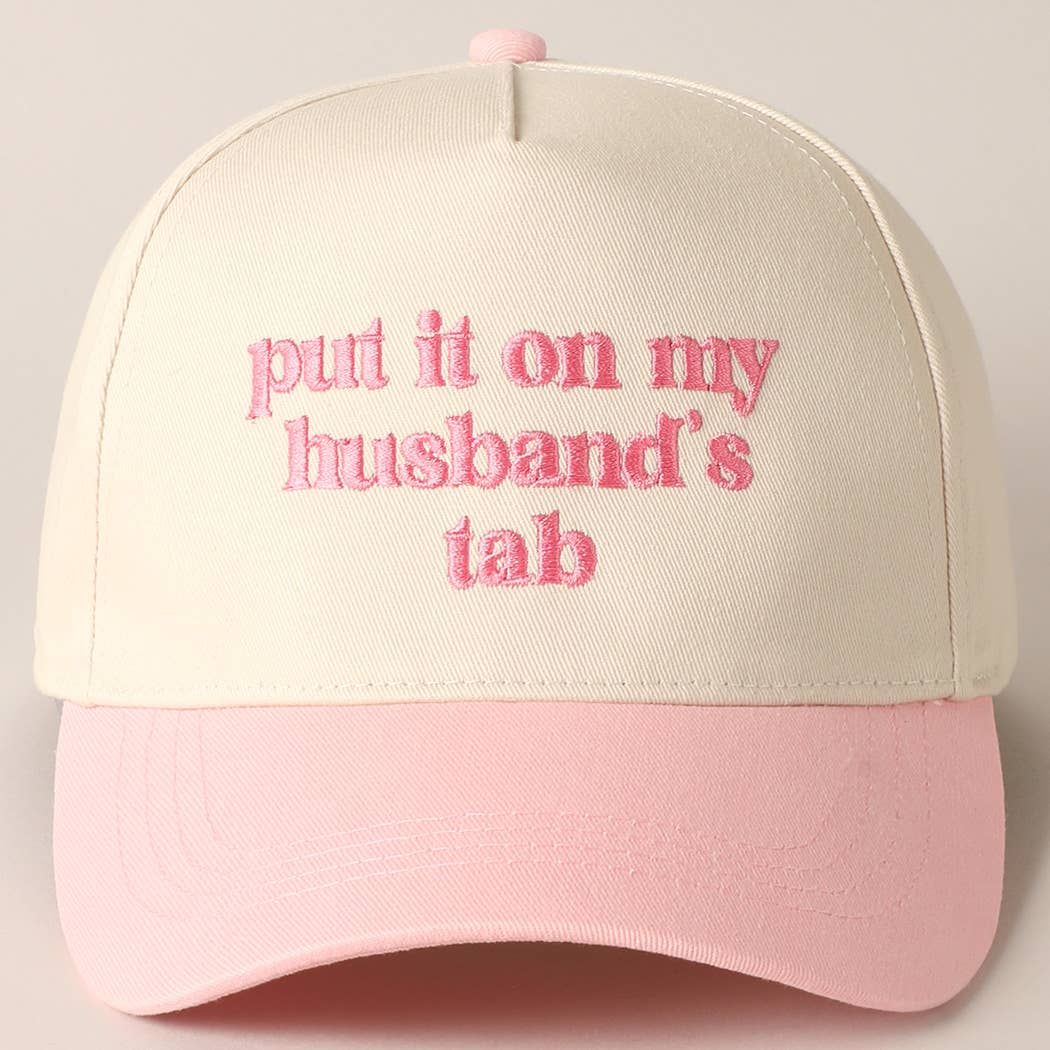 Husband's Tab Trucker Hat