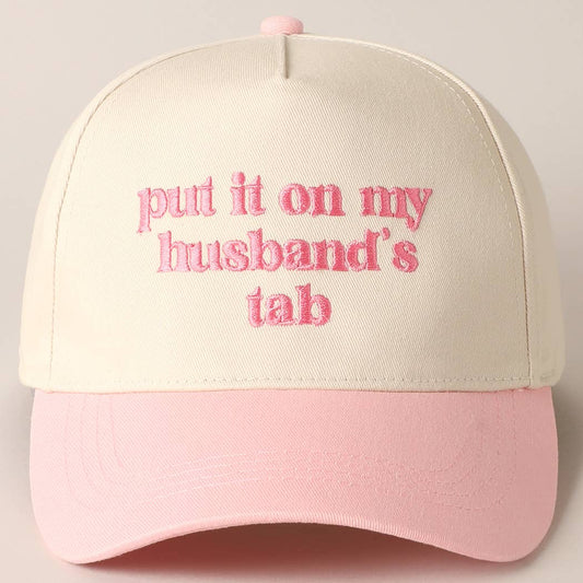 Husband's Tab Trucker Hat